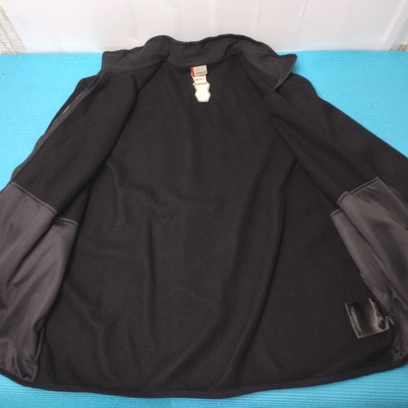 Spyder Men's Black Fleece Jacket Full Zip Embroidered Logo Size XXL - Picture 5 of 12